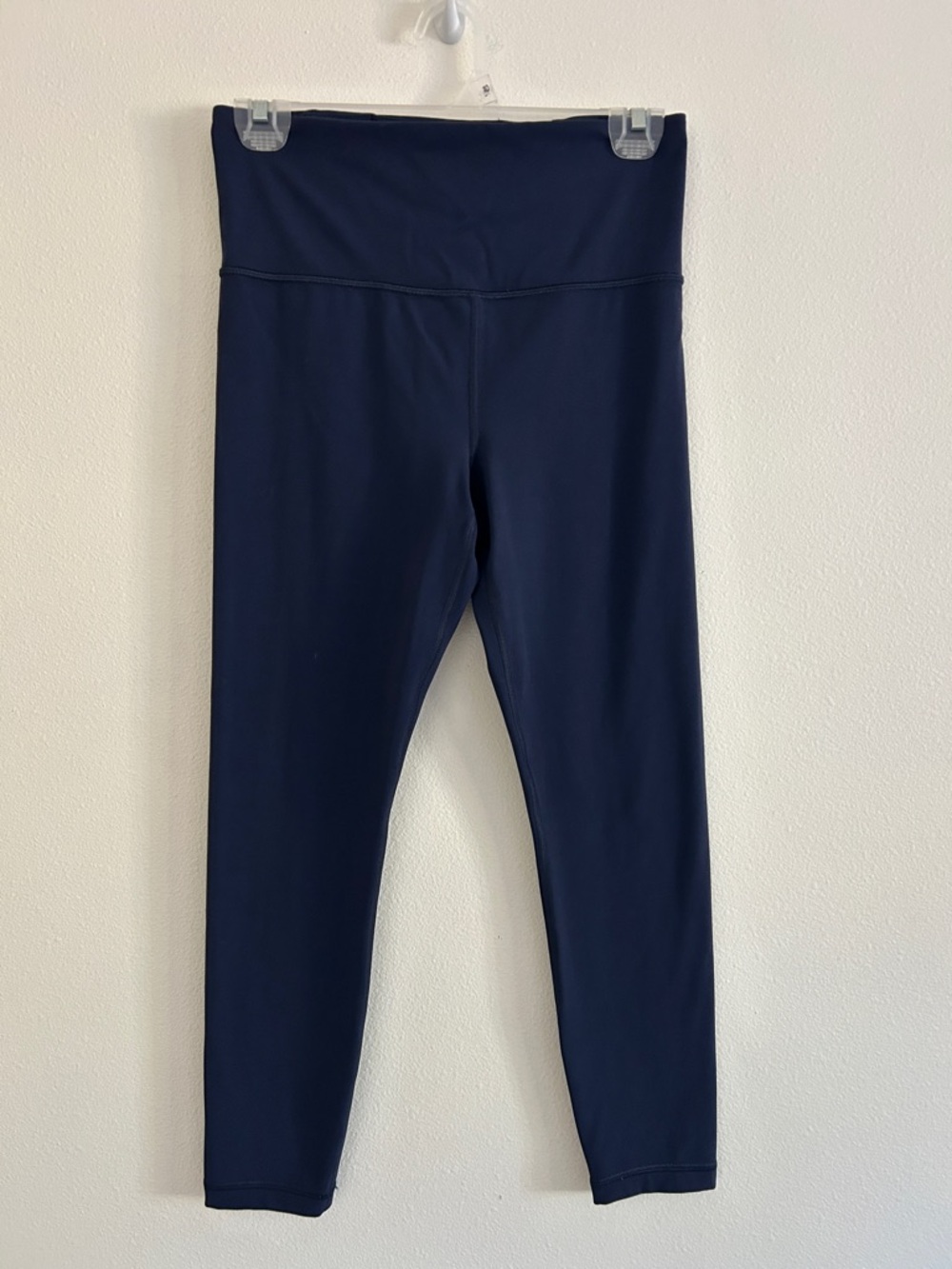 Athleta Elation 7/8 Tight Womens Navy Blue Ultra High Rise Yoga Leggings Small